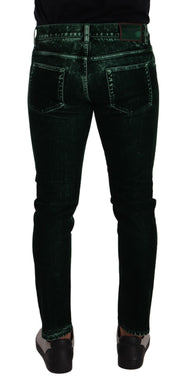 Sleek Cotton-Blend Skinny Denim Jeans Dolce & Gabbana