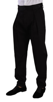 Elegant Slim-Fit Cotton Trousers Dolce & Gabbana