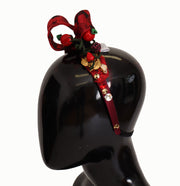 Cherry Sicily Embellished Red Diadem Dolce & Gabbana