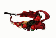 Cherry Sicily Embellished Red Diadem Dolce & Gabbana