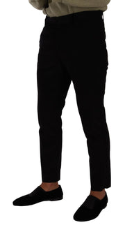 Elegant Slim Fit Corduroy Skinny Pants Dolce & Gabbana