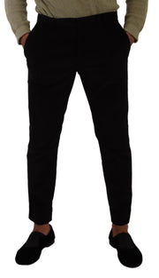 Elegant Slim Fit Corduroy Skinny Pants Dolce & Gabbana