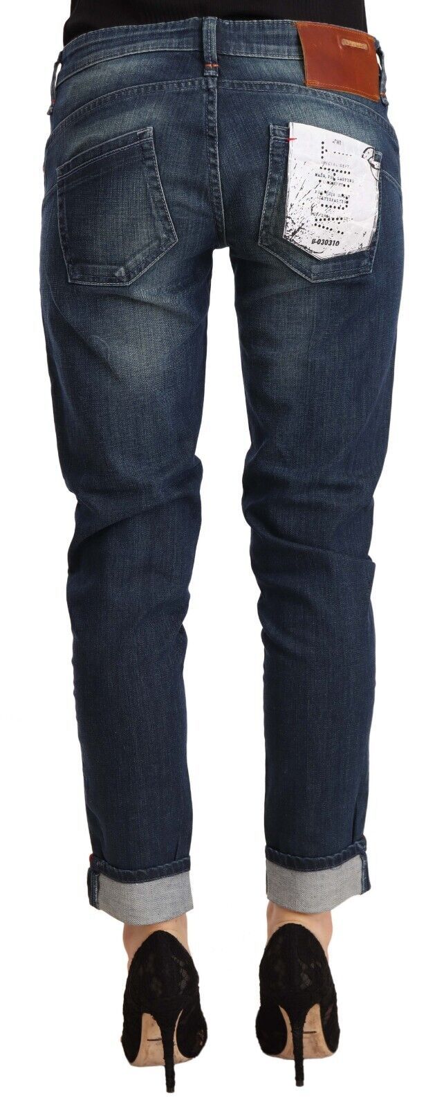 Sophisticated Skinny Blue Jeans Acht