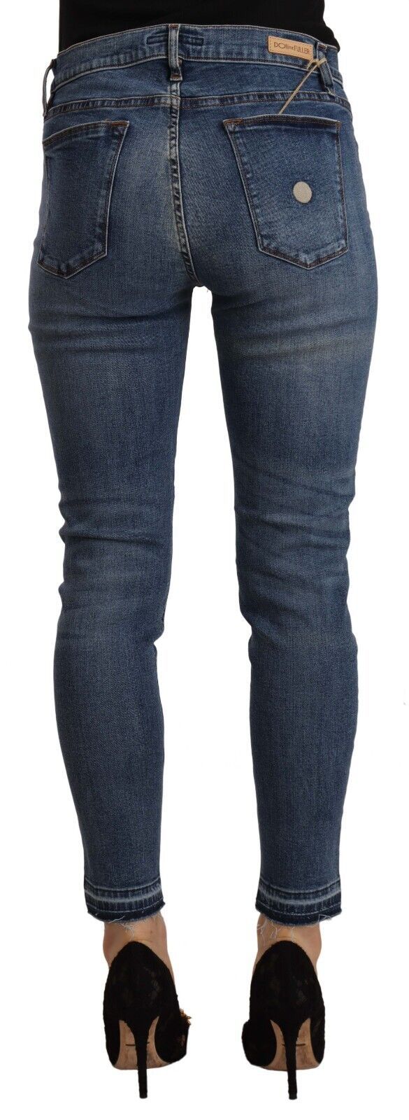 Chic Slim Fit Blue Washed Jeans Don The Fuller