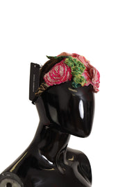 Multicolored Sequined Diadem Headband Dolce & Gabbana