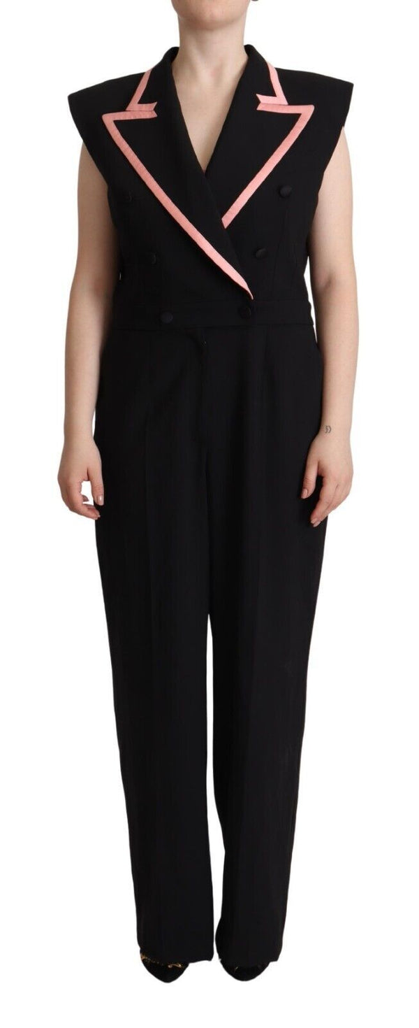 Elegant Sleeveless Wool Blend Jumpsuit Dolce & Gabbana