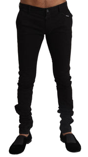 Elegant Slim Fit Skinny Pants for Men Dolce & Gabbana