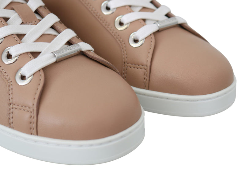 Powder Pink Nappa Leather Sneakers Jimmy Choo