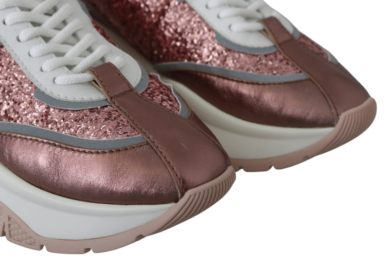 Candyfloss Glitter Sneaker Euphoria Jimmy Choo