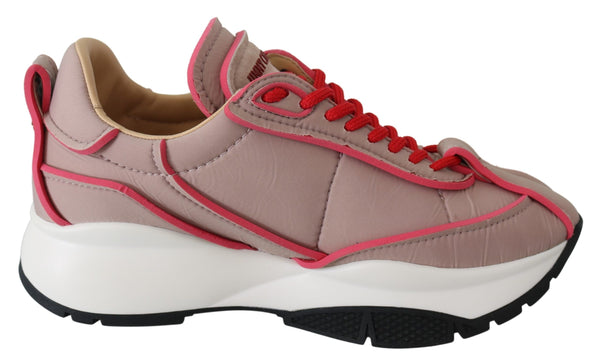 Ballet Pink Chic Padded Sneakers Jimmy Choo