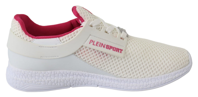 Exclusive White Runner Becky Sneakers Plein Sport