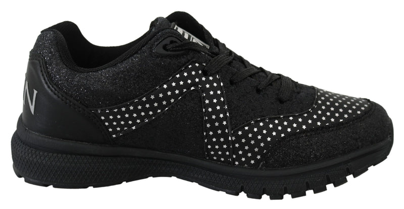 Elegant Black Runner Jasmines Sport Shoes Plein Sport