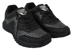 Elegant Black Runner Jasmines Sport Shoes Plein Sport