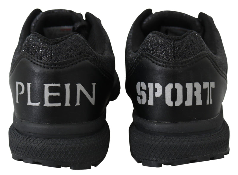 Elegant Black Runner Jasmines Sport Shoes Plein Sport