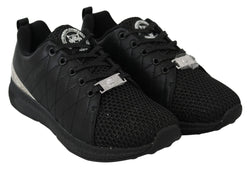 Exquisite Black Runner Gisella Sports Sneakers Plein Sport