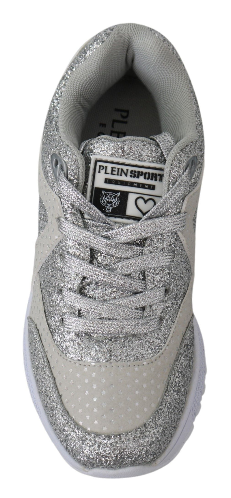 Chic Silver Runner Jasmines Sneakers Plein Sport