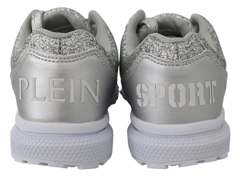 Chic Silver Runner Jasmines Sneakers Plein Sport