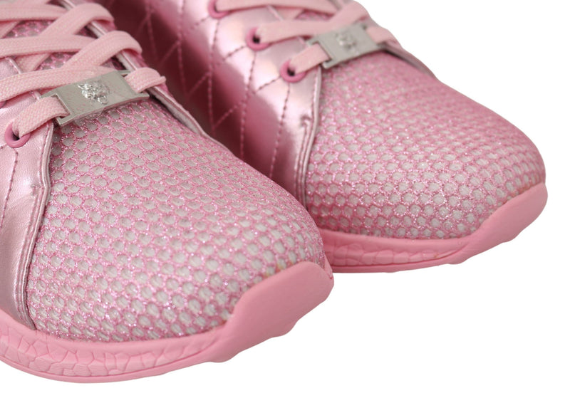 Chic Pink Blush Runner Gisella Sneakers Plein Sport