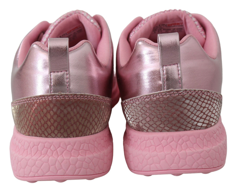 Chic Pink Blush Runner Gisella Sneakers Plein Sport