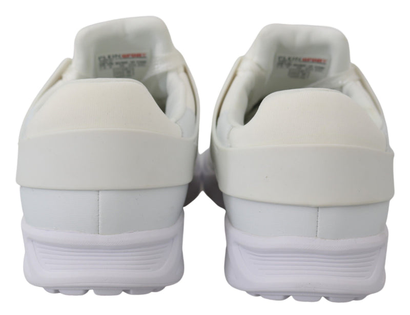 Sleek White Runner Beth Sport Sneakers Plein Sport