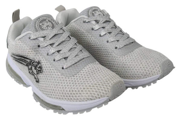 Glamorous Silver Gretel Sport Sneakers Plein Sport