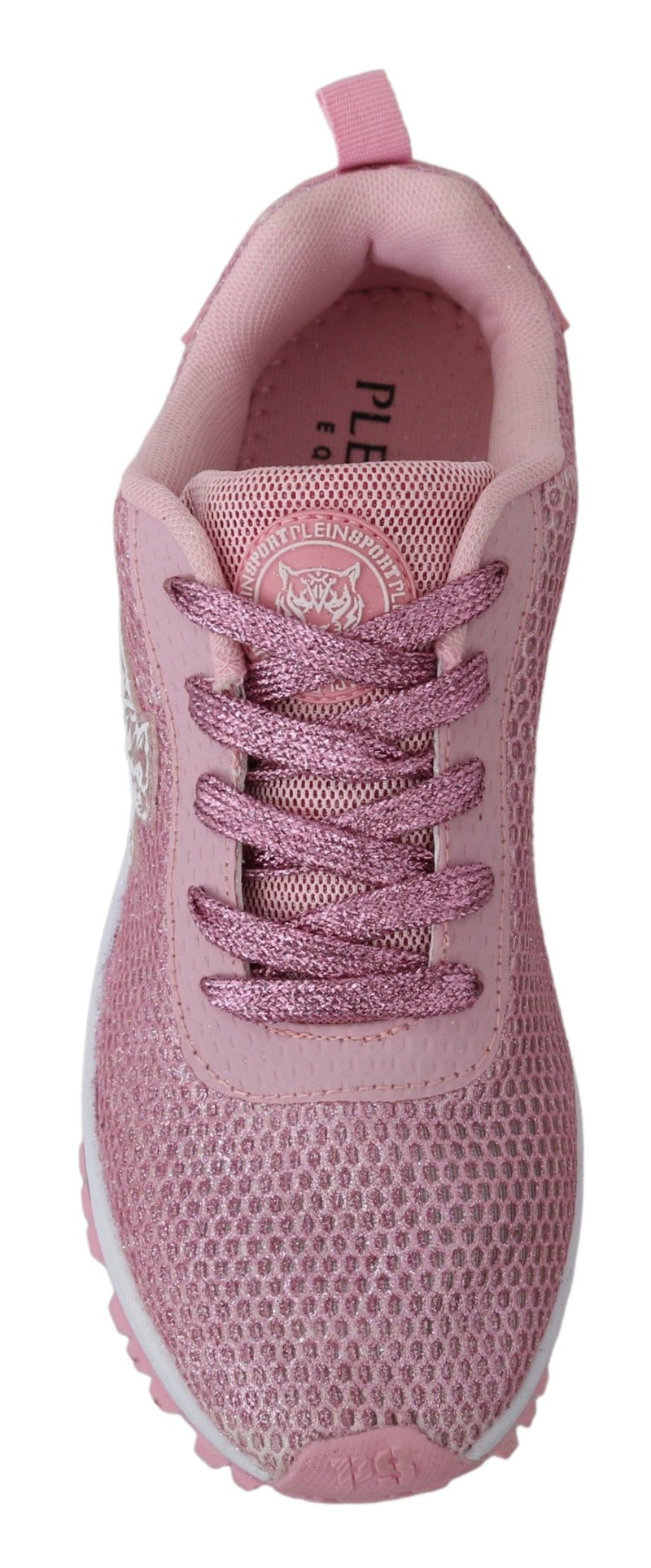 Chic Powder Pink High-Craft Sneakers Plein Sport