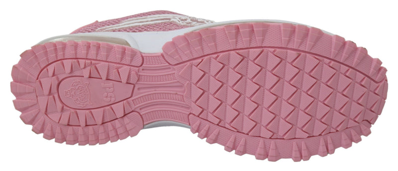 Chic Powder Pink High-Craft Sneakers Plein Sport