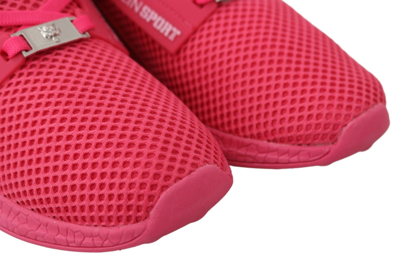 Elegant Fuxia Runner Becky Sneakers Plein Sport