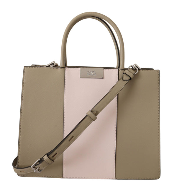 Elegant Sage Green Tote Shoulder Bag Karl Lagerfeld