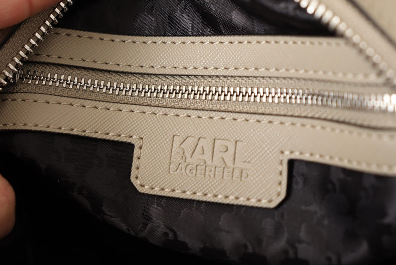 Elegant Green Shoulder Handbag Karl Lagerfeld