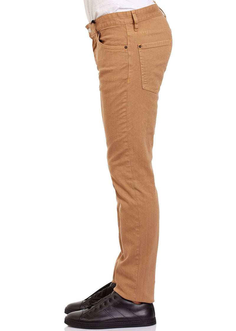 Brown Cotton Men's Jeans Dsquared²