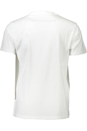 White Cotton Men T-Shirt Guess Jeans