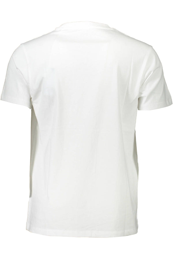 White Cotton Men T-Shirt Guess Jeans