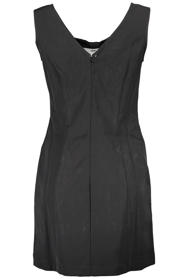 Black Polyester Women Dress Guess Jeans