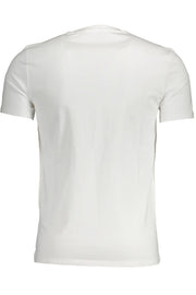 White Cotton Mens TShirt Guess Jeans