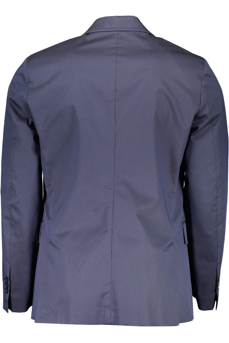 Blue Cotton Men Jacket Gant