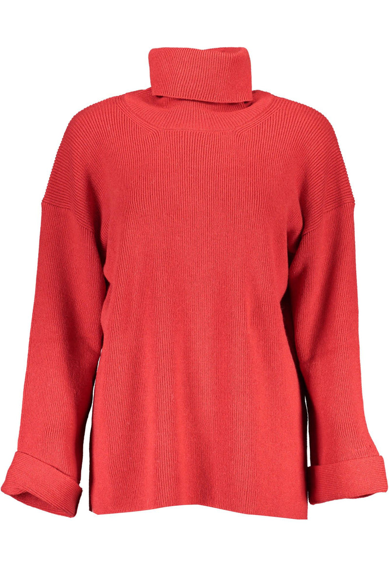 Red Wool Women Sweater Gant