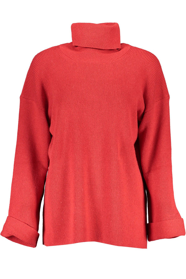 Elegant High Collar Wool Blend Sweater Gant