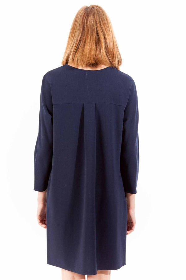 Blue Wool Women Dress Gant