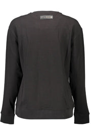 Black Cotton Women Sweater Plein Sport