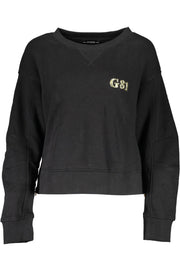 Black Cotton Women Sweater Guess Jeans