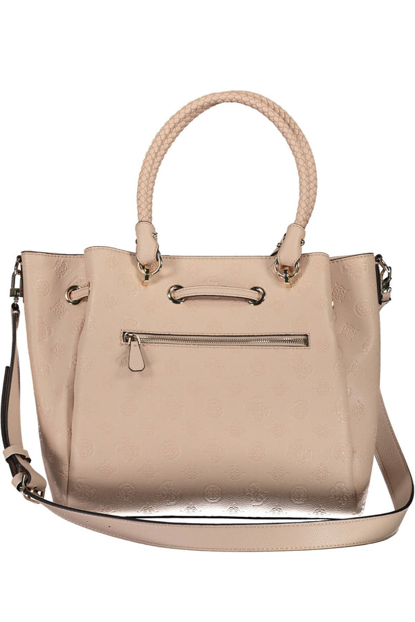 Pink Polyethylene Women Handbag Guess Jeans