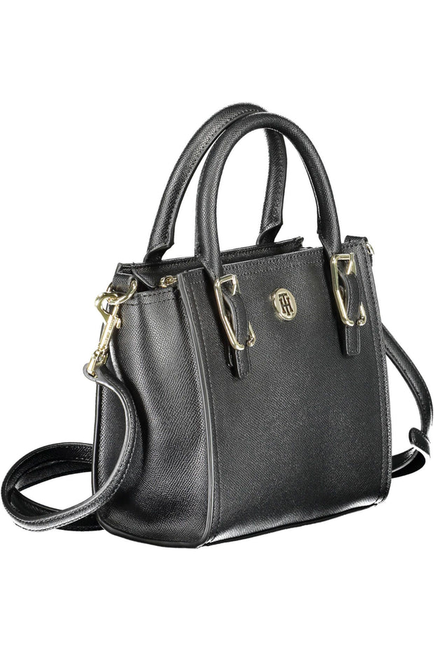 Black Polyethylene Women Handbag Tommy Hilfiger