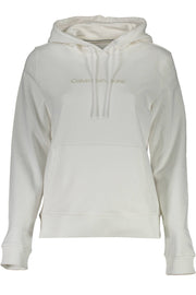 White Cotton Women Sweater Calvin Klein