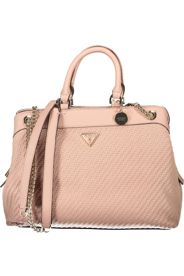 Pink Polyethylene Women Handbag Guess Jeans