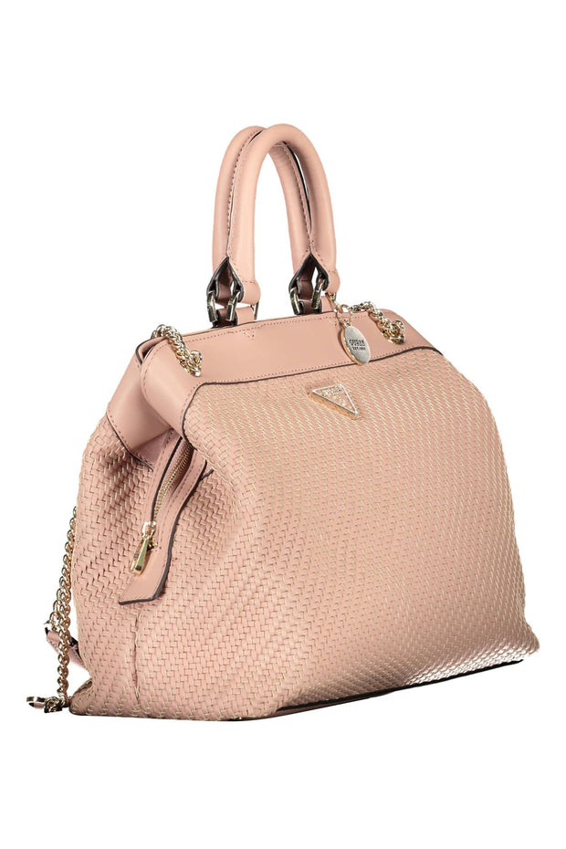 Pink Polyethylene Women Handbag Guess Jeans