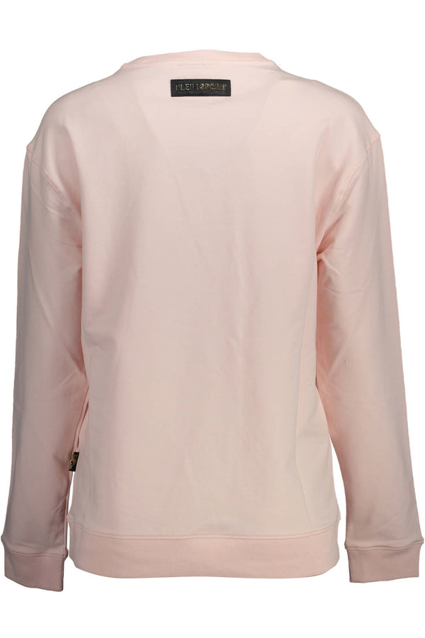 Pink Cotton Women Sweater Plein Sport