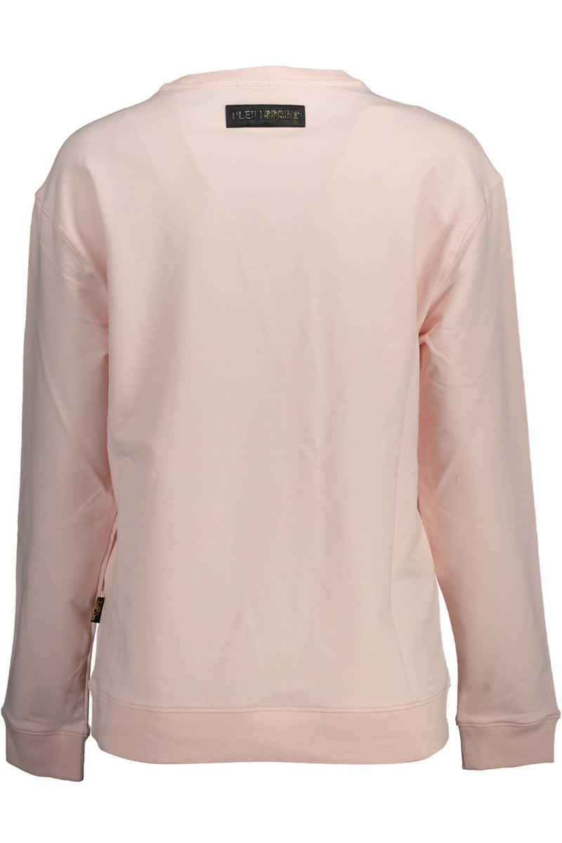 Pink Cotton Women Sweater Plein Sport