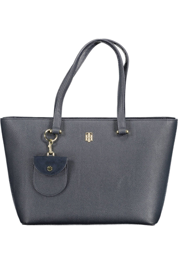 Blue Polyethylene Women Handbag Tommy Hilfiger