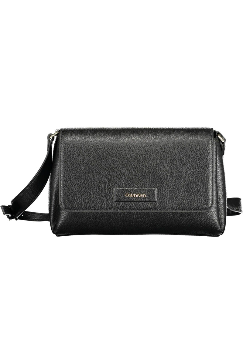 Black Polyester Women Handbag Calvin Klein